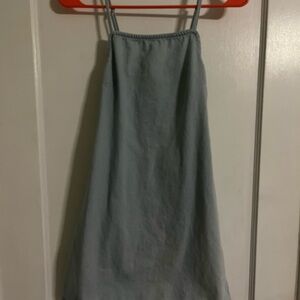 American Eagle Light Blue Denim Dress